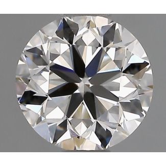 0.80 Carat Round H VS1 VG EX GIA Natural Diamond