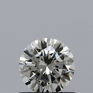 0.50 Carat Round K IF VG EX GIA Natural Diamond