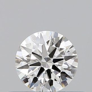 0.35 Carat Round H VS1 EX GIA Natural Diamond