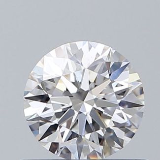 0.54 Carat Round E VS2 EX GIA Natural Diamond