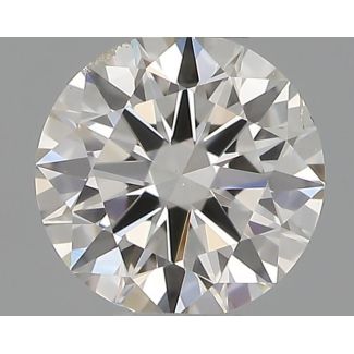 0.30 Carat Round H SI1 EX VG GIA Natural Diamond