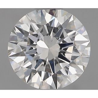 1.0 Carat Round H SI1 EX GIA Natural Diamond