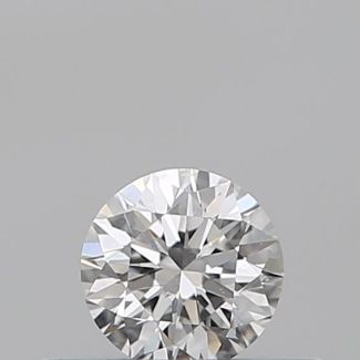 0.24 Carat Round D SI1 EX GIA Natural Diamond