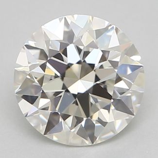 0.7 Carat Round I VS1 EX GIA Natural Diamond