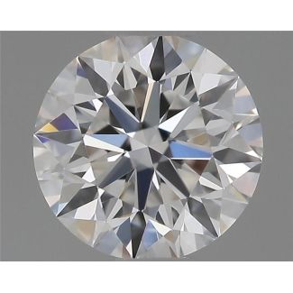 0.36 Carat Round E IF EX GIA Natural Diamond