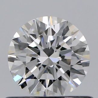 0.50 Carat Round D VS1 EX VG GIA Natural Diamond