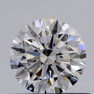 0.45 Carat Round F SI1 VG EX GIA Natural Diamond