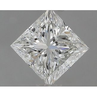 0.71 Carat Princess G VS1 - EX VG IGI Natural Diamond