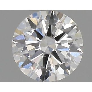 0.3 Carat Round D VS2 EX VG GIA Natural Diamond