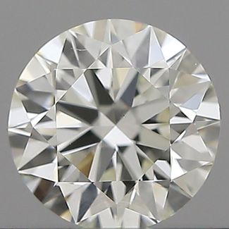 0.5 Carat Round H VS1 EX IGI Natural Diamond