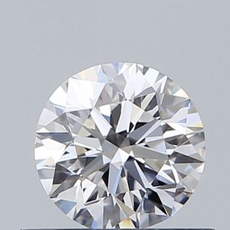 0.5 Carat Round D VS1 EX VG GIA Natural Diamond