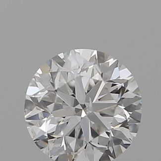 0.5 Carat Round D SI2 VG EX GIA Natural Diamond