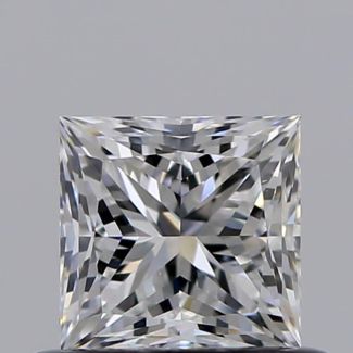 0.51 Carat Princess E VS1 - EX VG GIA Natural Diamond