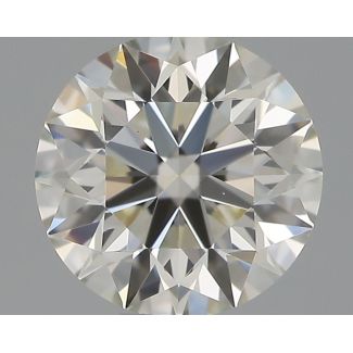 0.5 Carat Round H VS1 EX IGI Natural Diamond