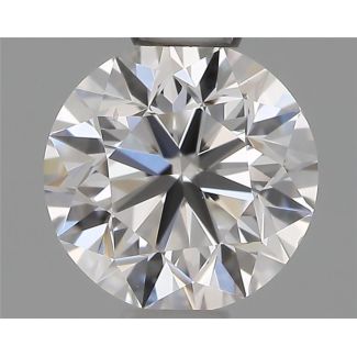 0.50 Carat Round D VS2 VG EX GD GIA Natural Diamond