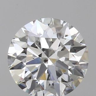 0.4 Carat Round G SI1 EX GIA Natural Diamond