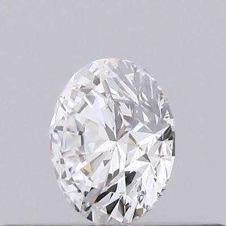 0.26 Carat Round D VS2 EX GIA Natural Diamond