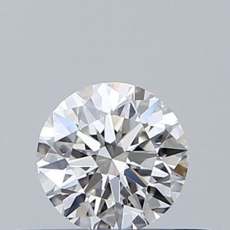 0.35 Carat Round F VVS1 EX GIA Natural Diamond