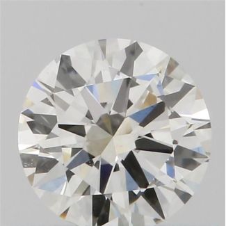 0.40 Carat Round H VS2 EX VG GIA Natural Diamond