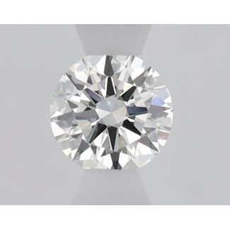 0.3 Carat Round I VVS1 EX GIA Natural Diamond