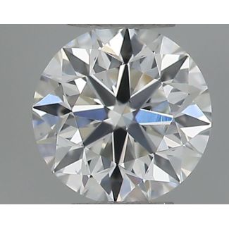 0.30 Carat Round H VS1 VG EX GIA Natural Diamond