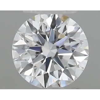 0.18 Carat Round D IF EX GIA Natural Diamond