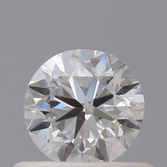 0.50 Carat Round D SI2 VG GD GIA Natural Diamond