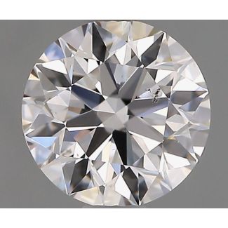 1.0 Carat Round E SI1 EX GIA Natural Diamond