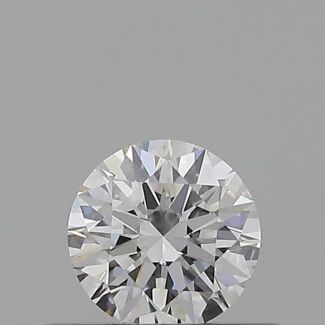 0.3 Carat Round E VVS1 EX GIA Natural Diamond