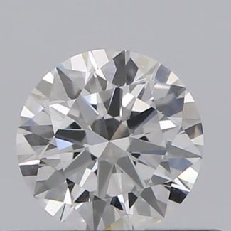 0.34 Carat Round D VS1 EX GIA Natural Diamond