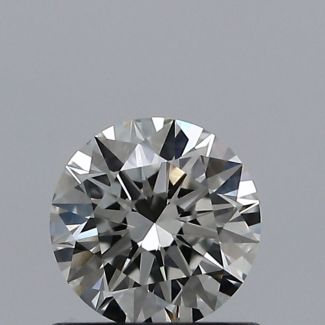 0.60 Carat Round I VS1 EX GIA Natural Diamond