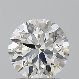 1.5 Carat Round H VS1 EX VG GIA Natural Diamond