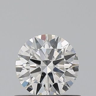 0.5 Carat Round G SI1 EX GIA Natural Diamond