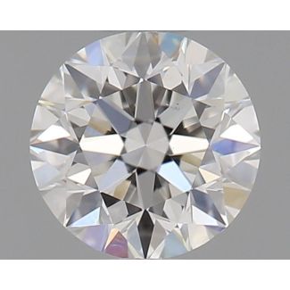 0.5 Carat Round F VS2 EX GIA Natural Diamond