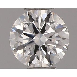 0.28 Carat Round G VS2 EX GIA Natural Diamond