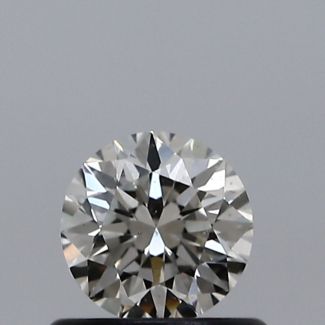 0.50 Carat Round J SI1 VG EX GIA Natural Diamond