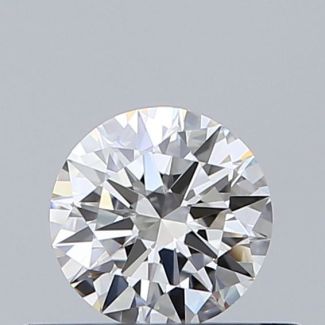 0.37 Carat Round G IF EX GIA Natural Diamond