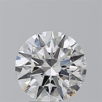 2.01 Carat Round F SI2 EX GIA Natural Diamond