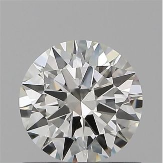 0.59 Carat Round H IF EX IGI Natural Diamond