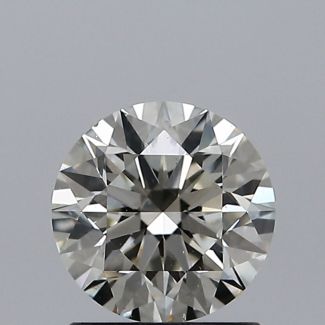 1.07 Carat Round J SI1 EX GIA Natural Diamond