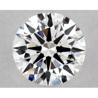 0.3 Carat Round F VVS1 EX GIA Natural Diamond