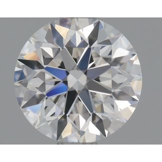 0.8 Carat Round E VVS1 EX GIA Natural Diamond