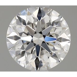 0.64 Carat Round F IF EX GIA Natural Diamond