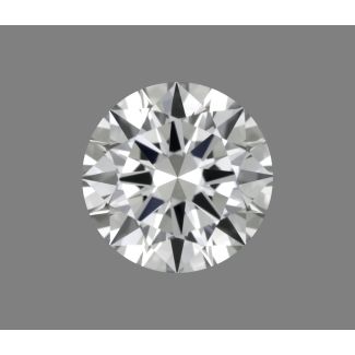 0.35 Carat Round H IF EX GIA Natural Diamond