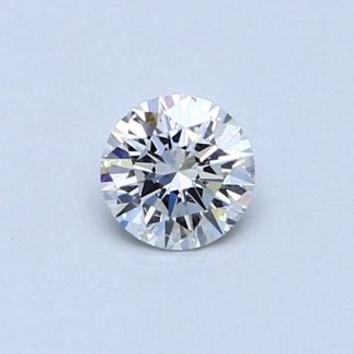 0.37 Carat Round D SI1 EX GIA Natural Diamond