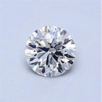 0.64 Carat Round F IF EX GIA Natural Diamond