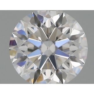 0.4 Carat Round D VS1 EX IGI Natural Diamond