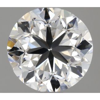 0.9 Carat Round F SI1 GD EX VG GIA Natural Diamond