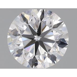 0.81 Carat Round D VS1 VG EX GIA Natural Diamond