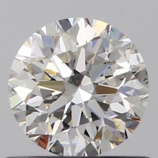 0.62 Carat Round H SI1 VG GIA Natural Diamond